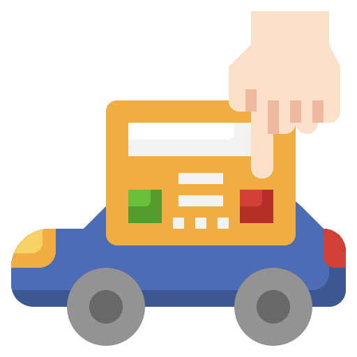 Control system component module brake icon