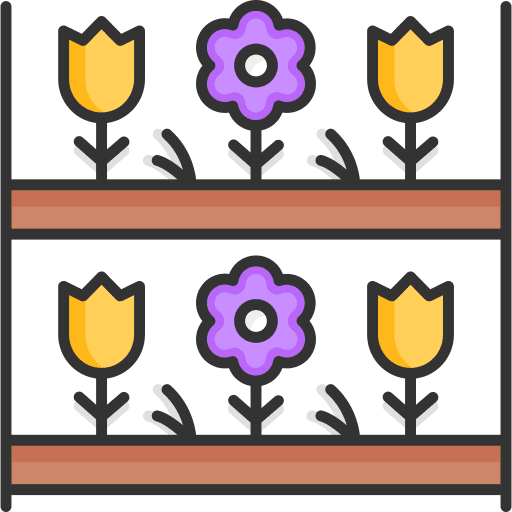 Plant garden indoor farming and gardening icon Plant garden indoor farming and gardening icon