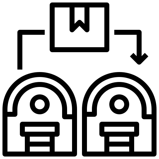 Distribution delivery box delivery distribution icon Distribution delivery box delivery distribution icon