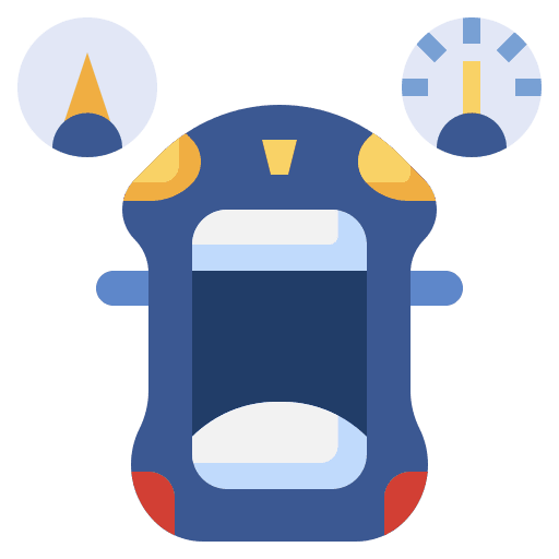 Operating system transportation self driving automotive icon Operating system transportation self driving automotive icon