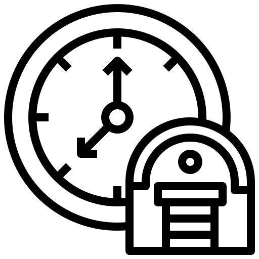 Time box building time icon