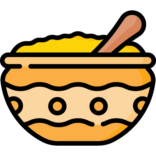 Ghee bowl food and restaurant food icon