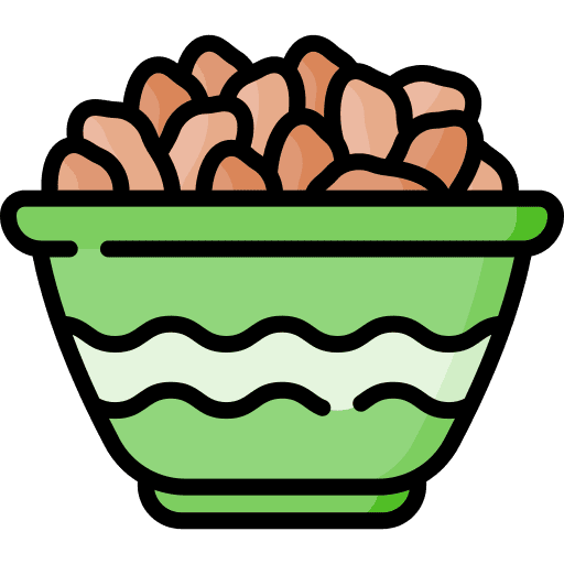 Peanuts india food masala icon Peanuts india food masala icon