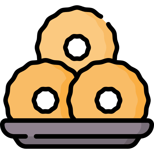 Vada india indian medu vada icon Vada india indian medu vada icon