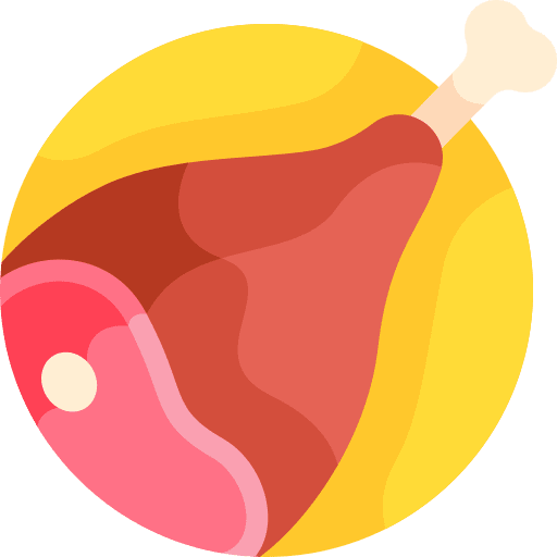 Ham bone pork pork ham icon
