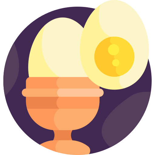 Boiled egg holder food and restaurant boiled egg icon Boiled egg holder food and restaurant boiled egg icon
