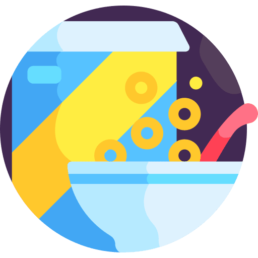 Cereals meal breakfast healthy food icon Cereals meal breakfast healthy food icon