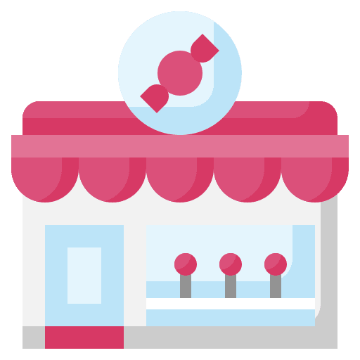 Candy shop candy shop sweet dessert icon