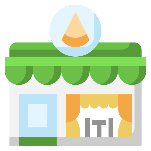 Pizza shop pizza shop architecture and city store icon Pizza shop pizza shop architecture and city store icon