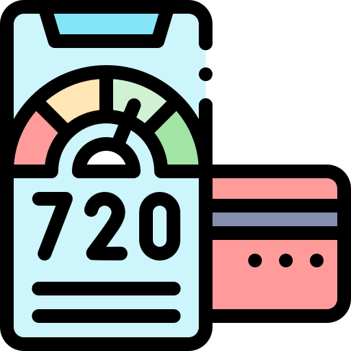 Credit card debit card percent interest icon Credit card debit card percent interest icon