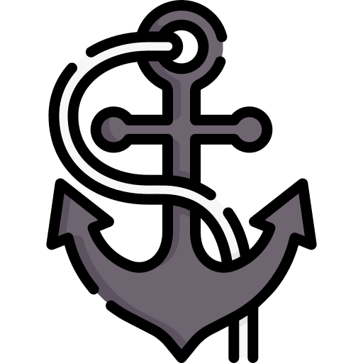 Anchor navigation tool tools and utensils icon Anchor navigation tool tools and utensils icon