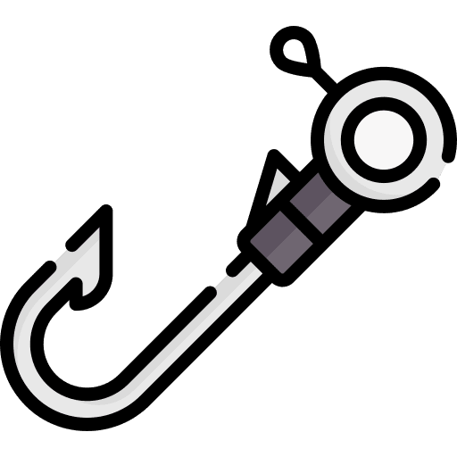 Hook fishing hook hook fishing baits icon Hook fishing hook hook fishing baits icon