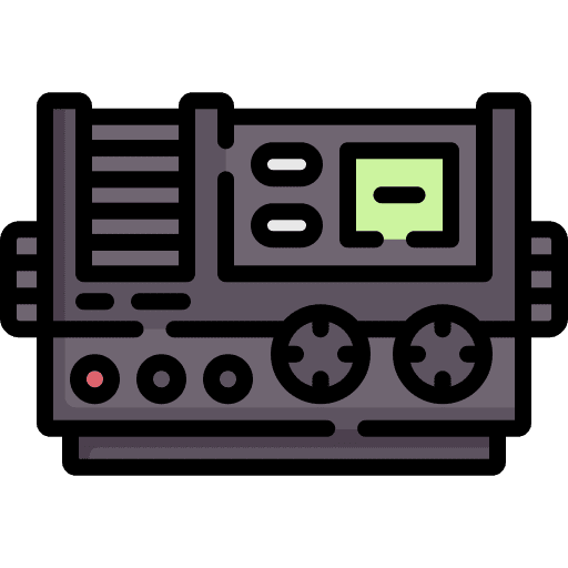 Radio radio communications electronics icon Radio radio communications electronics icon