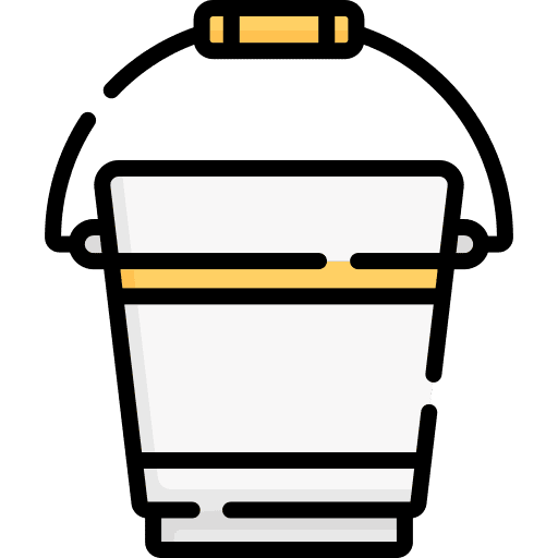 Bucket bucket housekeeping construction and tools icon Bucket bucket housekeeping construction and tools icon
