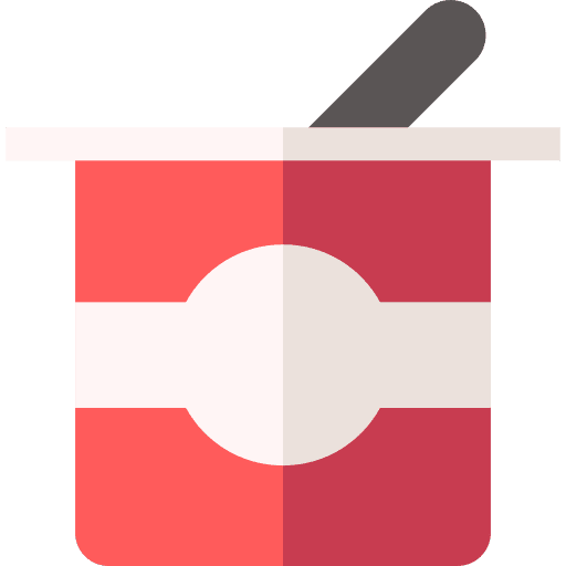 Yogurt dessert frozen yogurt food and restaurant icon
