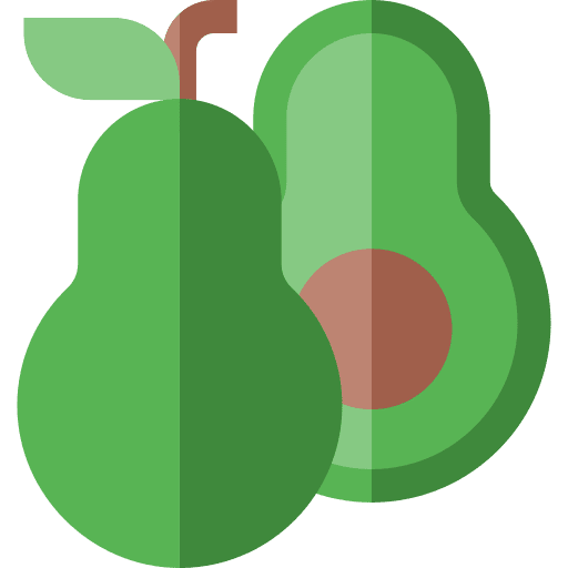 Avocado vegan organic vegetarian icon Avocado vegan organic vegetarian icon