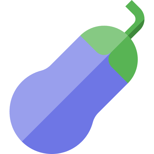 Eggplant healthy food vegetable icon Eggplant healthy food vegetable icon
