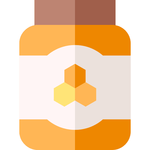 Honey organic honey bee icon Honey organic honey bee icon