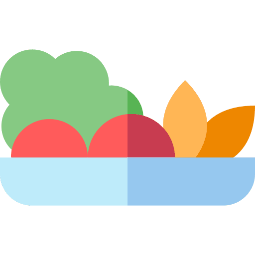 Salad vegan food and restaurant vegetables icon Salad vegan food and restaurant vegetables icon