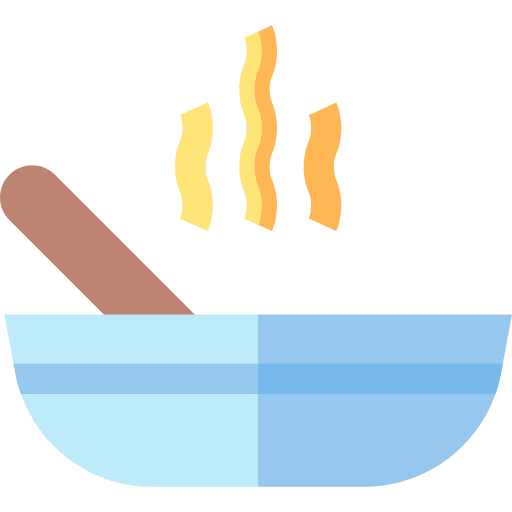 Soup hot drink food and restaurant healthy food icon Soup hot drink food and restaurant healthy food icon