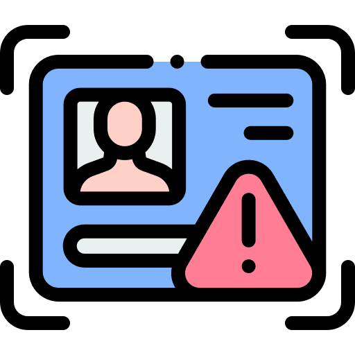 Id card user travel identification icon Id card user travel identification icon