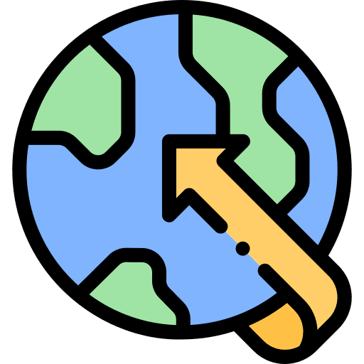 Migration migration globe travel icon