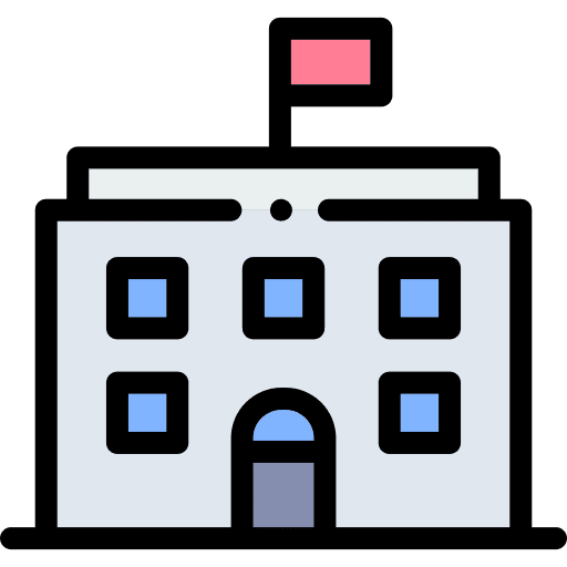 Embassy government ministry buildings icon Embassy government ministry buildings icon