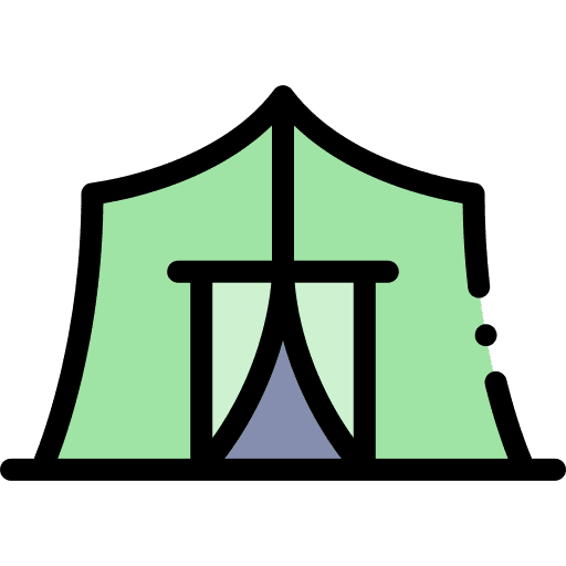 Refugee tent medical care miscellaneous icon Refugee tent medical care miscellaneous icon