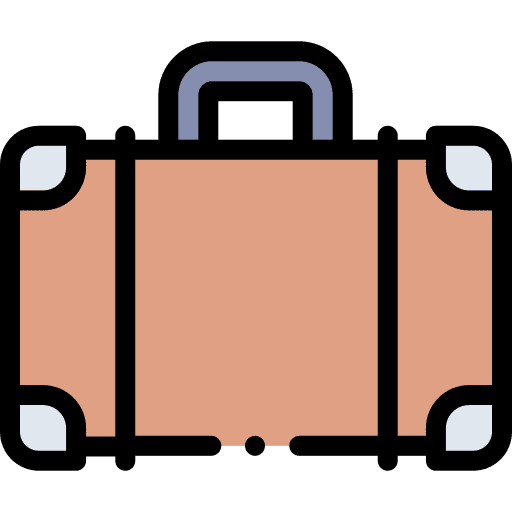 Suitcase travelling baggage luggage icon Suitcase travelling baggage luggage icon