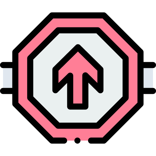 Border crossing sign control icon Border crossing sign control icon