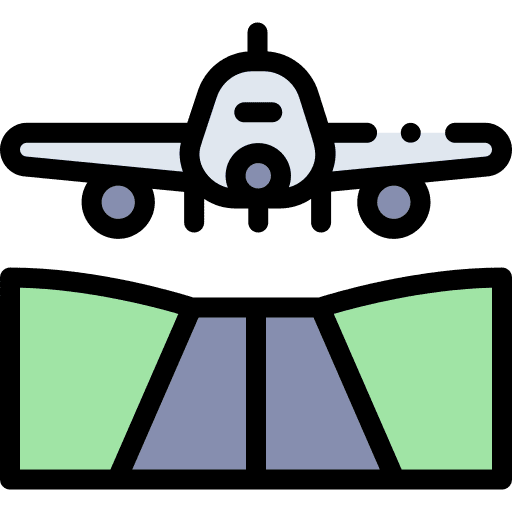 Landing flight takeoff airport icon Landing flight takeoff airport icon