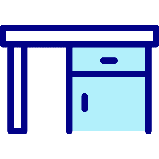 Desk office desk table icon Desk office desk table icon