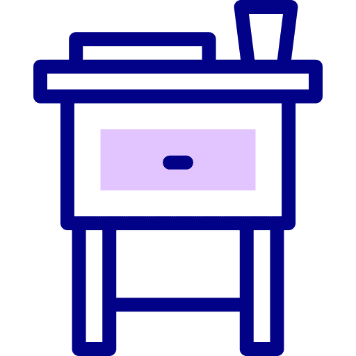 Night stand bedside table furniture and household table icon Night stand bedside table furniture and household table icon
