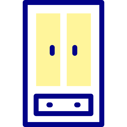 Wardrobe home furniture furniture and household furniture icon