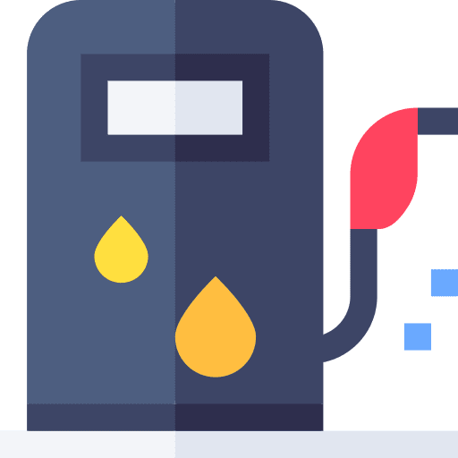 Petrol station power petrol station car icon