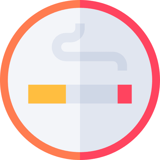 Smoking area attention smoking area cigar icon