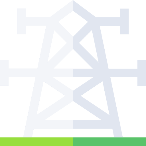 Electric tower electricity tower eco electric icon Electric tower electricity tower eco electric icon