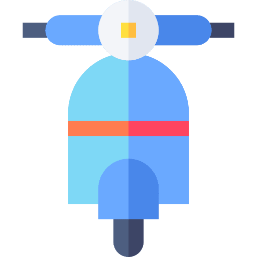 Scooter travel holiday scooter icon Scooter travel holiday scooter icon