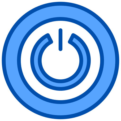 Power signs power power on icon