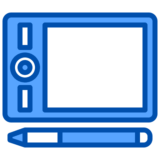 Graphic tablet tablet pad graphic icon Graphic tablet tablet pad graphic icon
