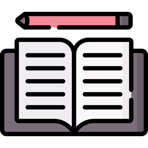 Homework education courses learning icon