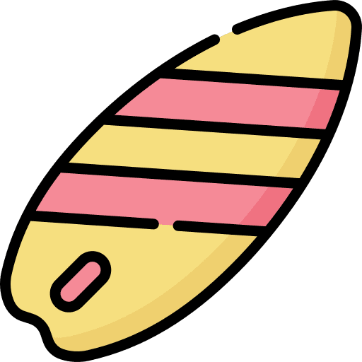 Surfing board trip sports and competition summer icon Surfing board trip sports and competition summer icon