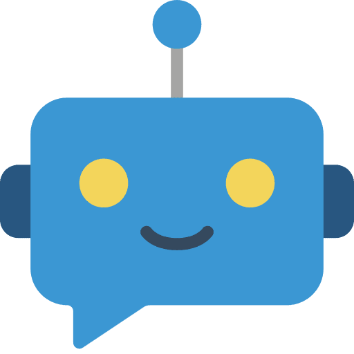 Bot bot virtual communications icon