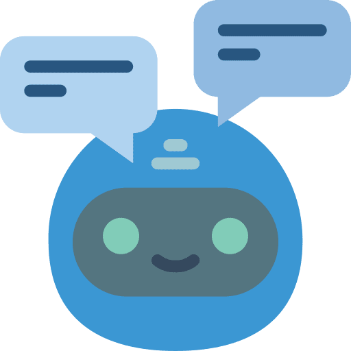 Bot communications conversation bot icon