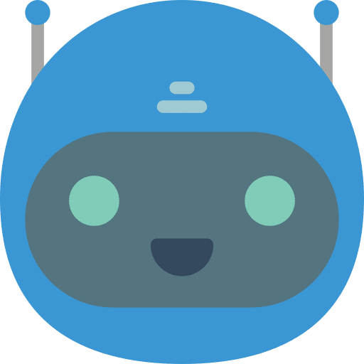 Bot technology smile communications icon