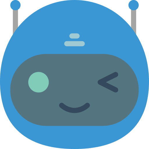 Bot virtual robot assistant icon