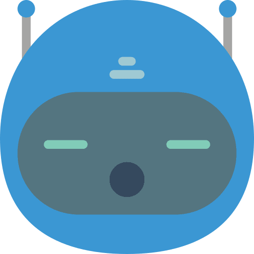 Bot waiting communications asleep icon Bot waiting communications asleep icon