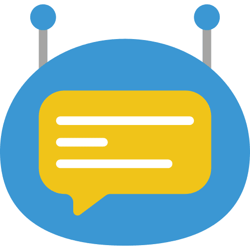 Message typing communications assistant icon Message typing communications assistant icon