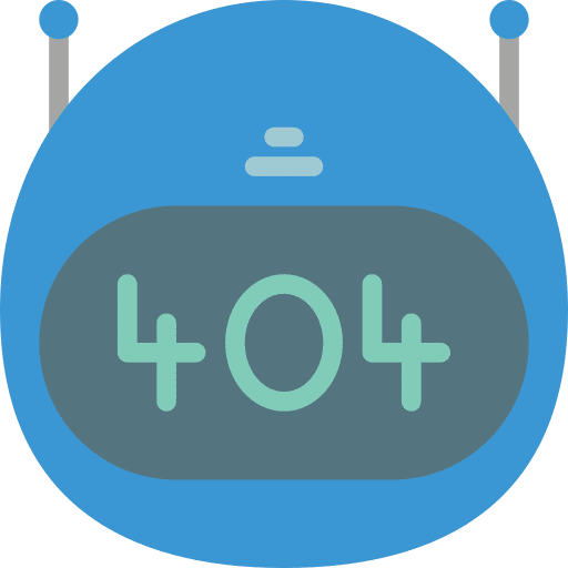 Bot alert broken communications icon Bot alert broken communications icon