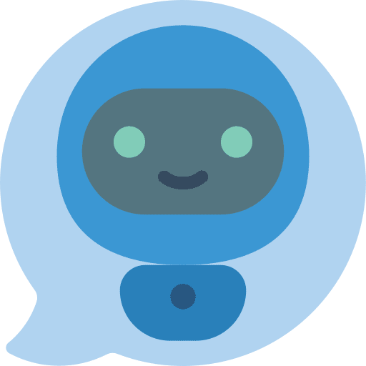Message communication chatting robot icon Message communication chatting robot icon